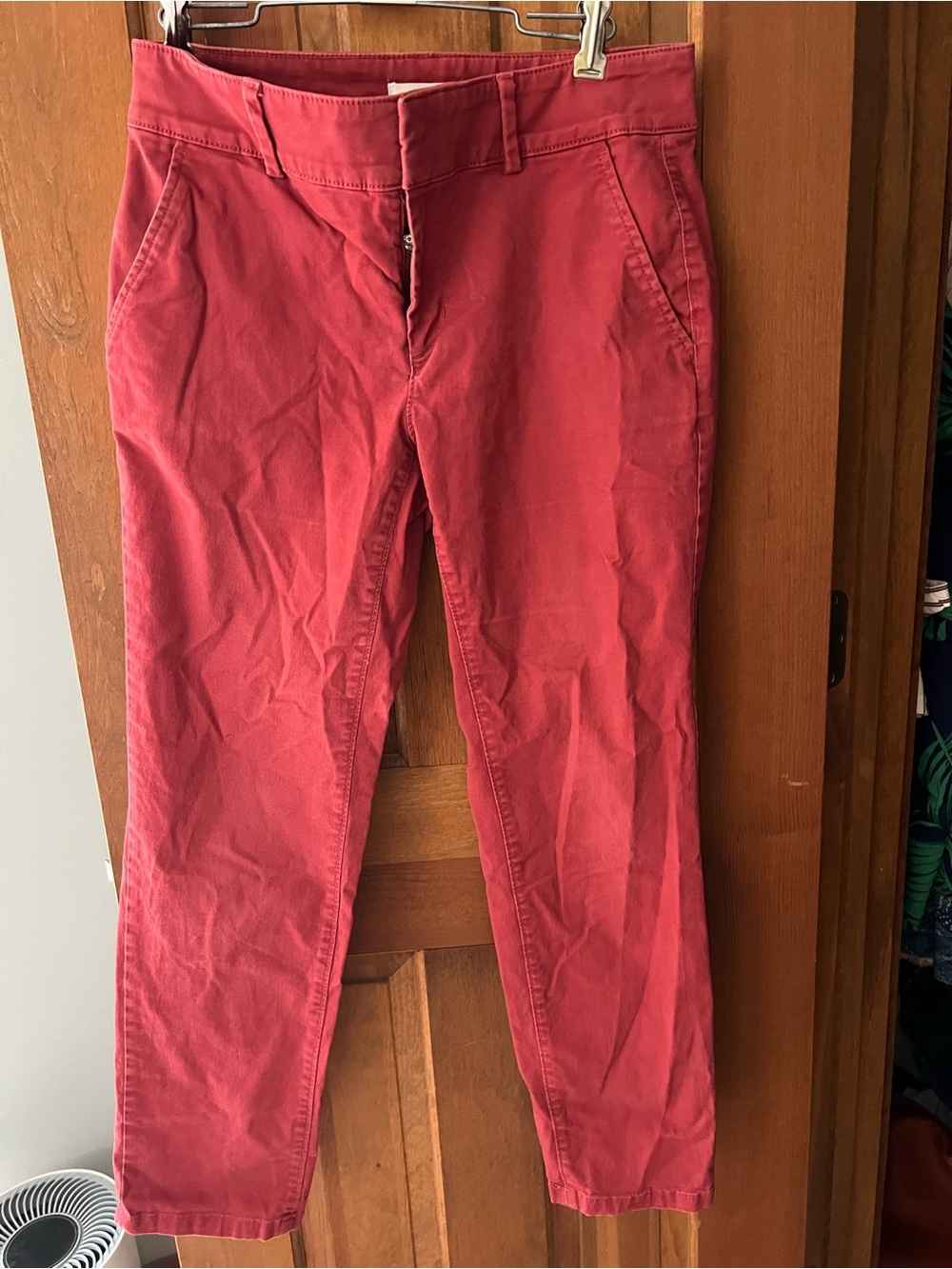 Loft Red Women's Chino Pants